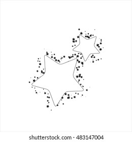Stars. Star design tattoos.
