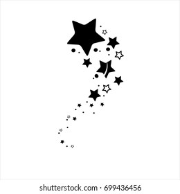 Stars Star Design Tattoos Stock Vector (Royalty Free) 453592933