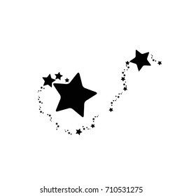 Stars Star Design Tattoos Stock Vector (Royalty Free) 1021073539