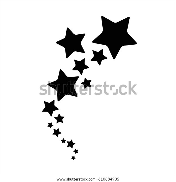 星 星のデザインのタトゥー のベクター画像素材 ロイヤリティフリー