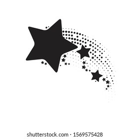 Stars. Star Design. tattoos. Black icon.