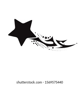 Stars. Star Design. tattoos. Black icon.