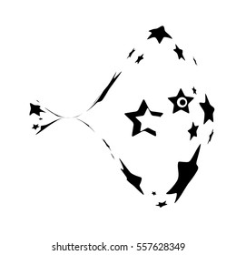 Stars. Star design tattoos,fish.