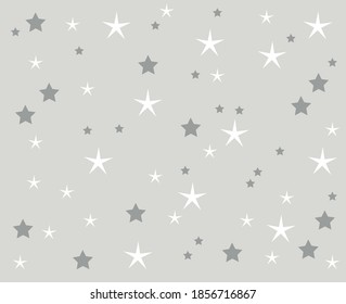 Stars Star Wallpaper Kids Wallpaper Poster Stock Vector (Royalty Free ...