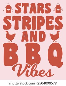 Stars stripes and bbq vibes
