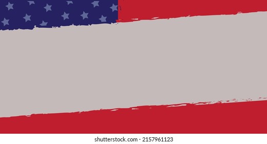  The stars and stripes concept graphic for banner, template and background. American National Holiday. US Flag with American stars, stripes and national colors.