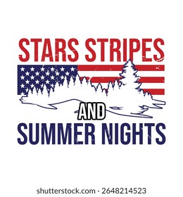 Stars Stripes and Summer Nights