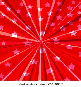 stars and stripes vector design pattern