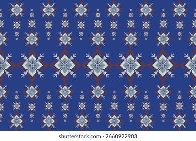 estrelas e listras,fundo abstrato étnico.Padrão contínuo em bordado folclórico tribal e estilo mexicano.arte geométrica asteca ornamento imprimir .Design para tapete, papel de parede, roupas, envoltório, tecido.