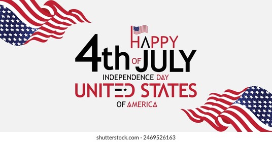 Stars, and Style Creative Vector Design for Independence Day