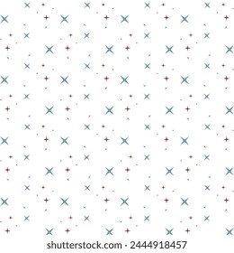 Estrellas excelente moda multicolor patrón de repetición diseño de Ilustración vectorial
