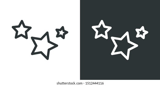 Stars Symbol Sign icon Vector