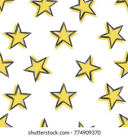 stars symbol yellow pattern