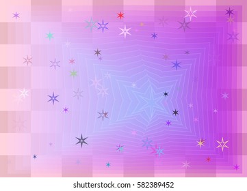 stars template pattern