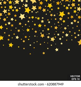 Stars. They're flying. Abstract background. For your design.