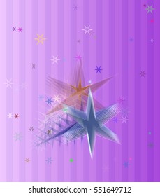 stars vector background between digital board, vibrant print into look