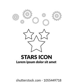 stars vector icon