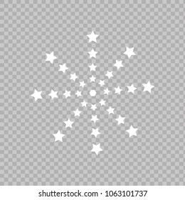 Stars vector icon.
