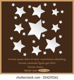 stars vector icon