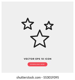 Stars vector icon