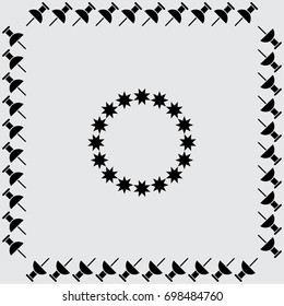 Stars vector icon