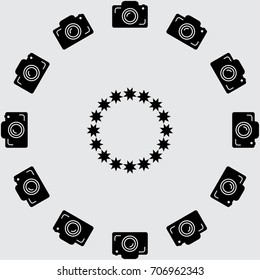 Stars vector icon