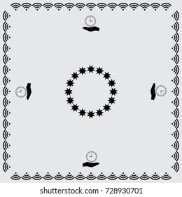 Stars vector icon