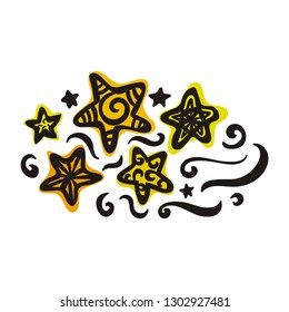 Stars. Vector illustration
