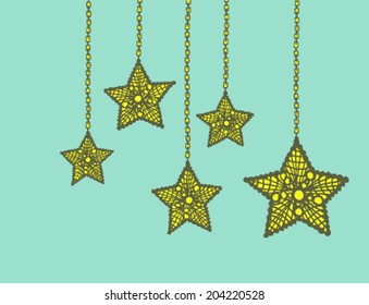 Stars. Vector illustration 