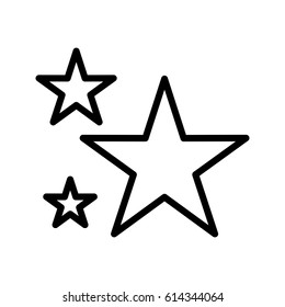 Stars vector illustration