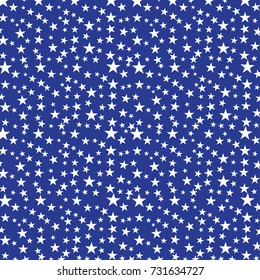Stars vector pattern seamless background , for wrapping paper, greeting cards, posters, invitation