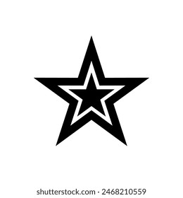 Stars within stars are black 