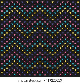 Stars Zigzag Geometric pattern, abstract Vector Background. Vector Regular Texture backdrop.