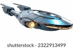 Starship Model – High Resolution Vector Image for Professional Use 