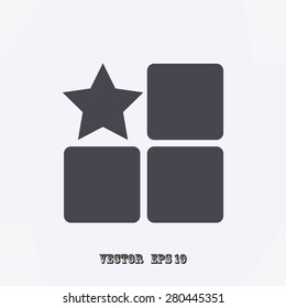 star,square icon