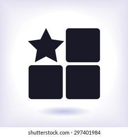 star,square icon