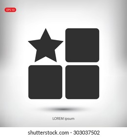 star,square icon