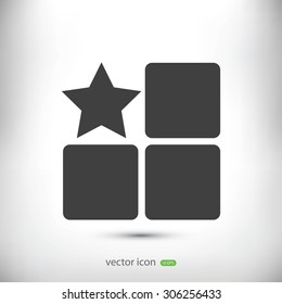star,square icon