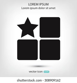 star,square icon