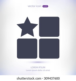star,square icon