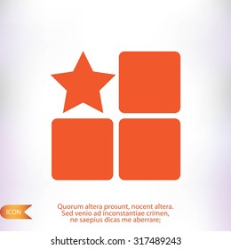 star,square icon