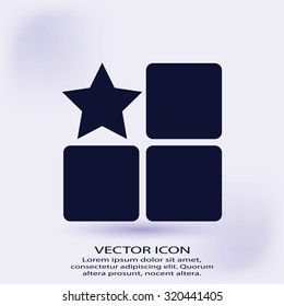 star,square icon