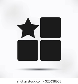 star,square icon