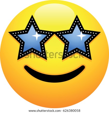 Star-Struck Face Emoji