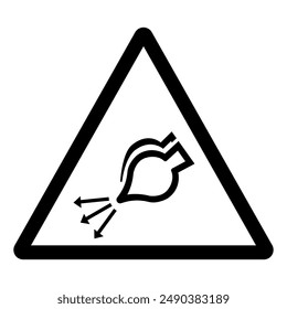 Start Air Supply In Launch Sequence Symbol Sign, Vector Illustration, Isolate On White Background Label. EPS10