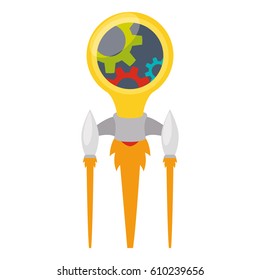 Start up business icon vector illustration graphic design