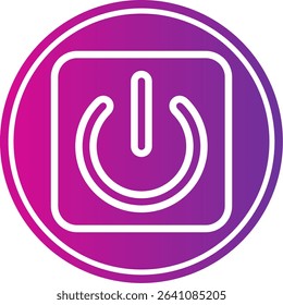 Start Button Colorful Icon Style
