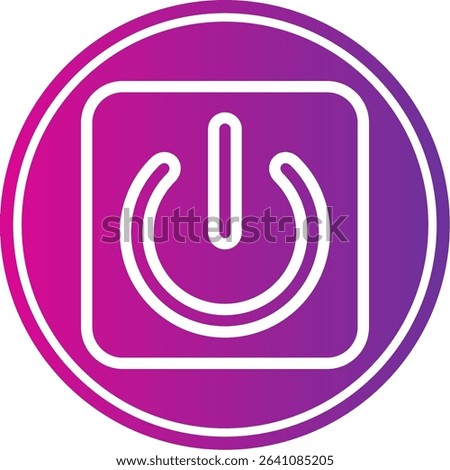 Start Button Colorful Icon Style