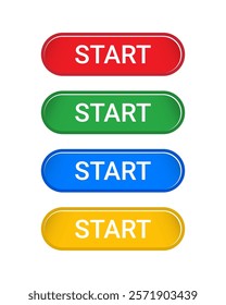 Start button icon for Website, Graphics design project, Mobile App, etc.
