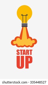 start up concept design, vector illustration eps10 graphic 